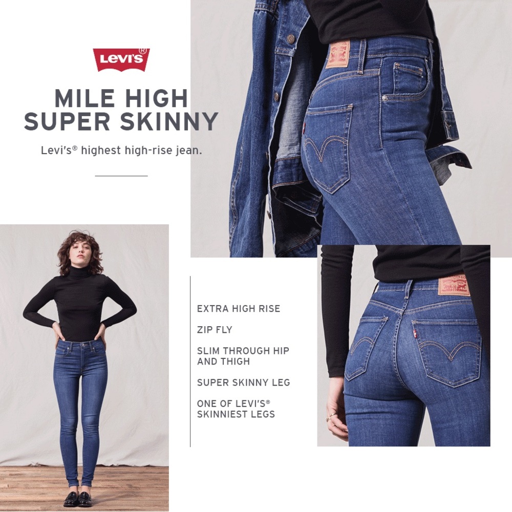 Levi’s Mile High Skinny